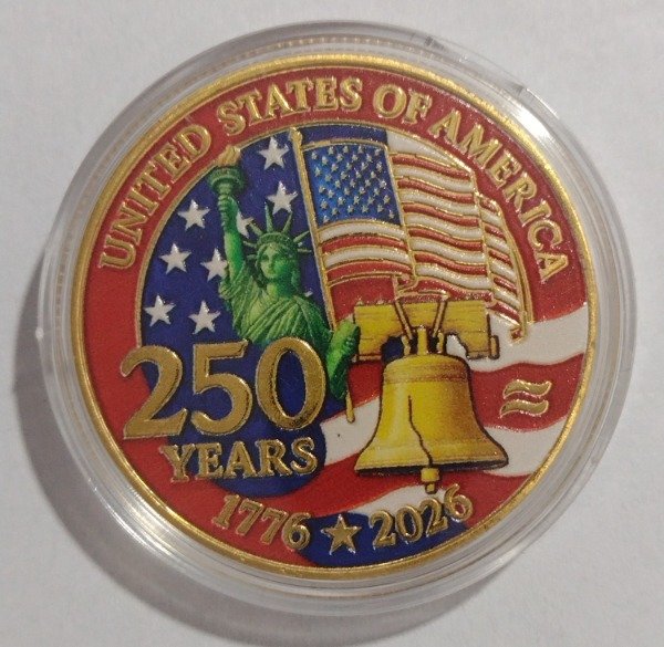 Producto - Estados Unidos medalla 250 años independencia 1776-2026 (40 mm) - 1