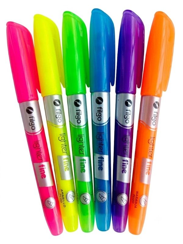 Producto - Resaltadores Flúo - Filgo Lighter
