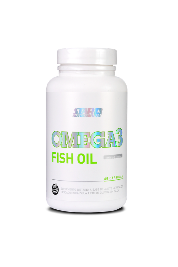 Producto - Omega 3 Fish Oil - 60 Cápsulas Star Nutrition