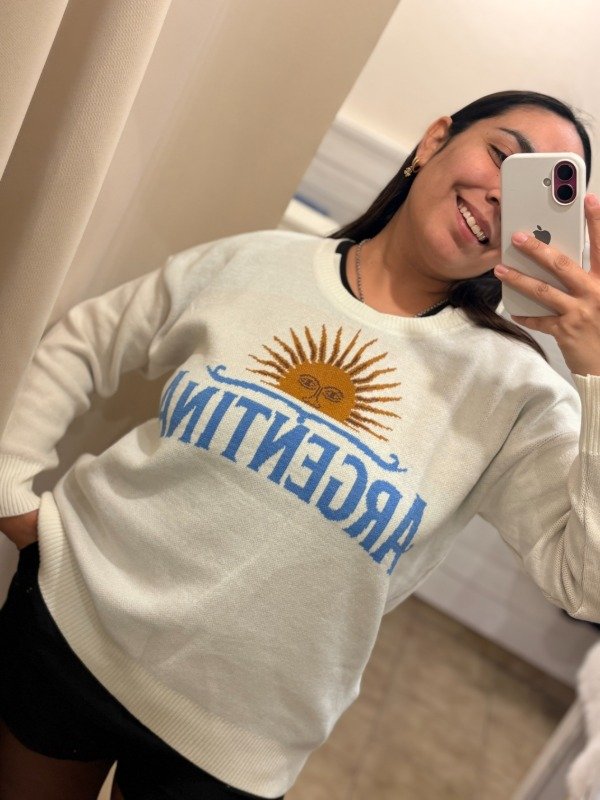 Producto - SWEATER ARGENTINA CREMA