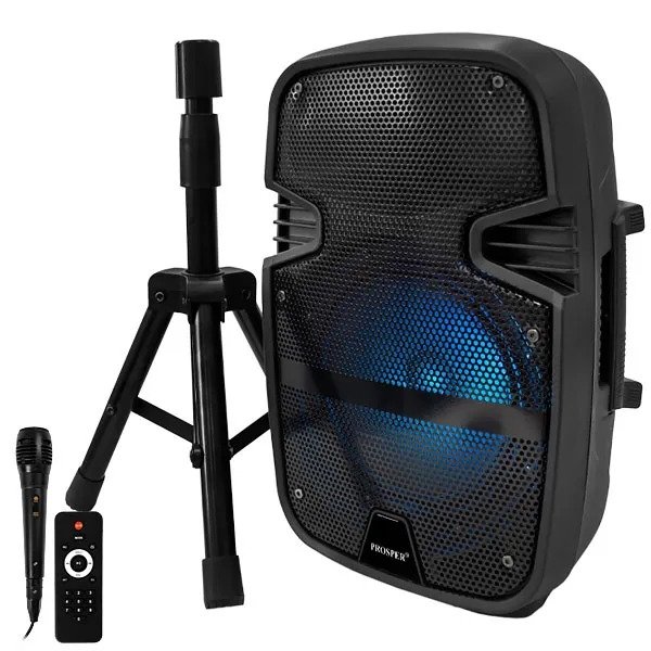 Producto - Prosper P 1086 8 8000 Watts Pmpo Con Bluetooth USB Fm Preta