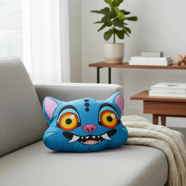 Producto - Almohadón Guerreras K-pop Gato Derpy 42cm