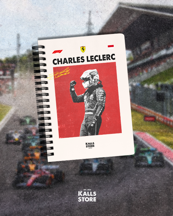 Producto - Cuaderno A5 Charles Leclerc #3