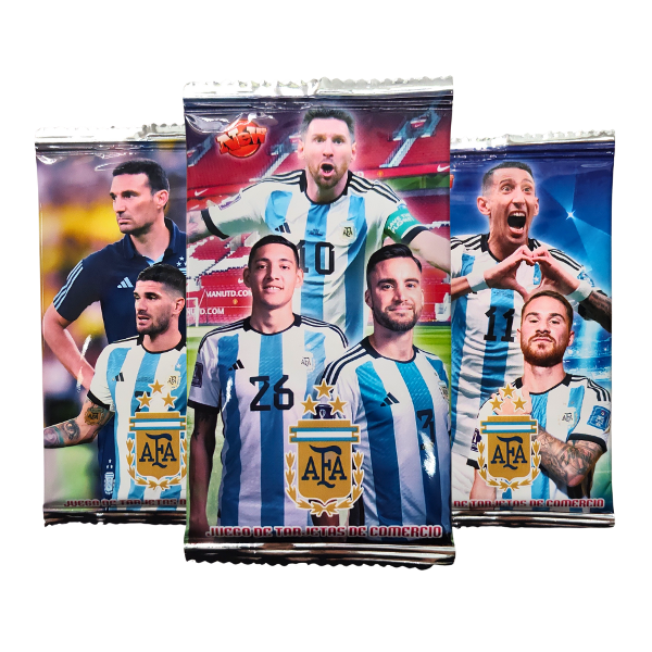 Producto - Sobre Cartas ARG CAMPÉON DEL MUNDO (x18u.)