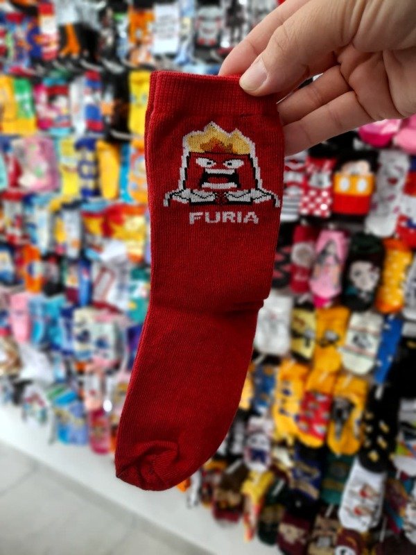 Producto - Media Caña Infantil Intensamente Furia