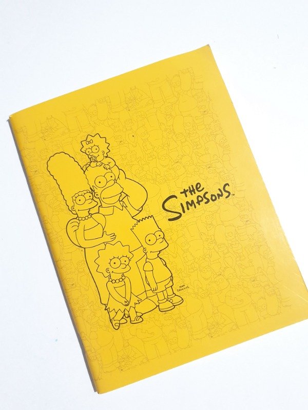 Producto - Cuaderno Simpsons