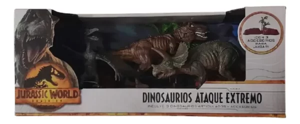 Producto - Jurassic World Ataque Extremo Tiranosaurus Rex (1)