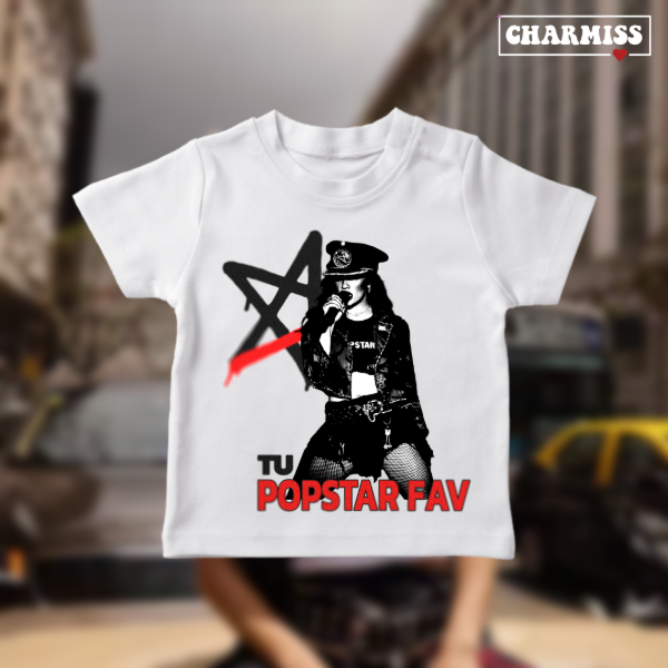 Baby tee tu popstar fav