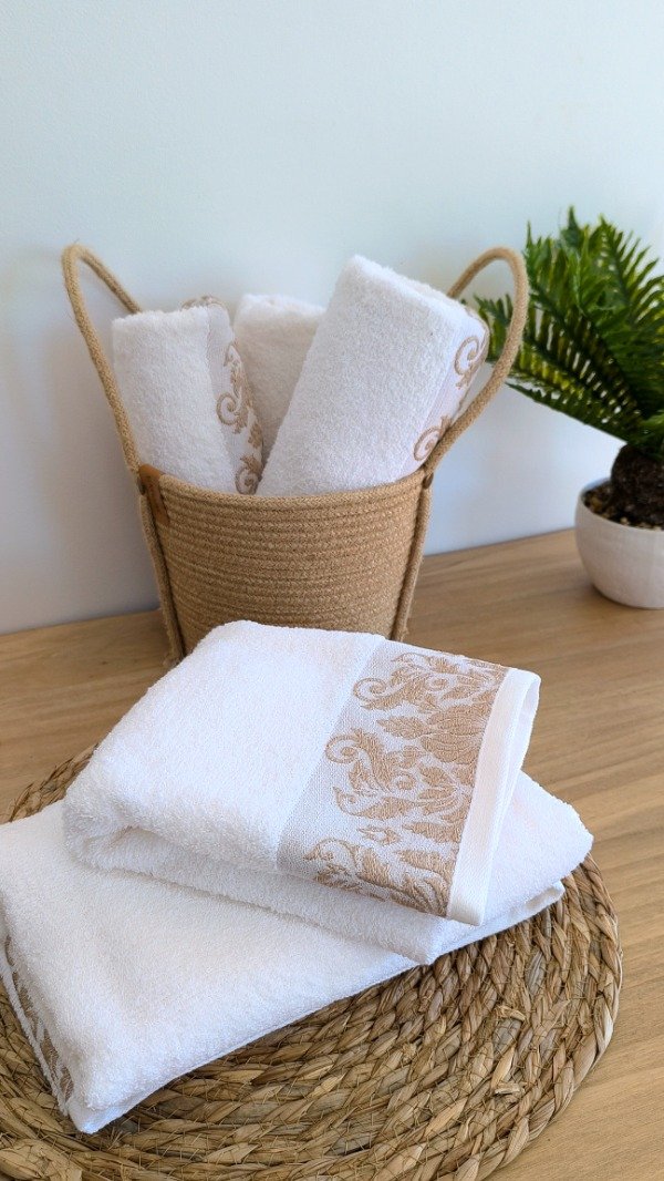 Producto - Set toallas x 2 (rostro y baño)