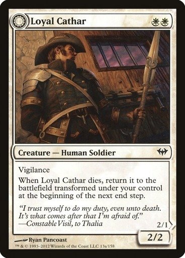 Producto - Loyal Cathar  Dark Ascension