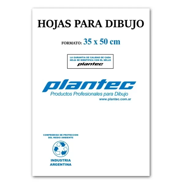 Producto - Hojas de dibujo técnico Plantec 35x50