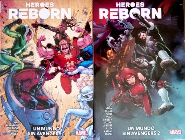 Producto - Heroes Reborn "Un Mundo sin Avengers"