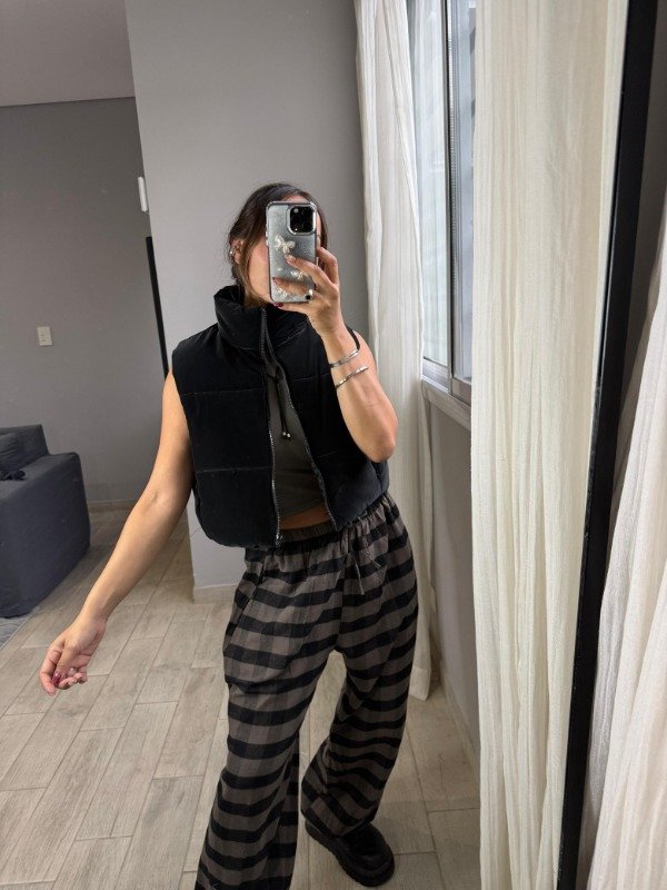 Producto - Pantalon Cuadrille Grey// 35.900 TRANSF