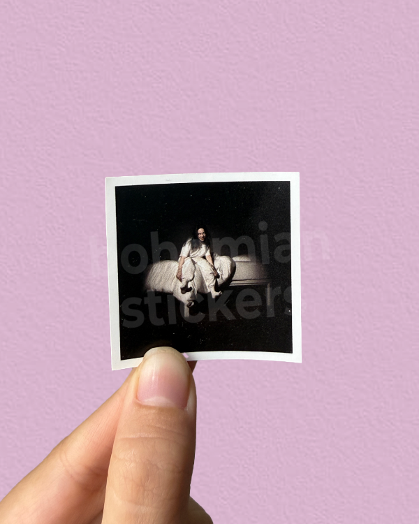 Producto - WHEN WE ALL FALL ASLEEP, WDWG - Sticker Individual de Billie Eilish
