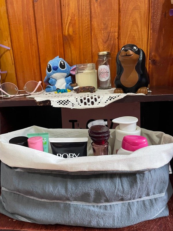 Producto - Cesta multiusos gris