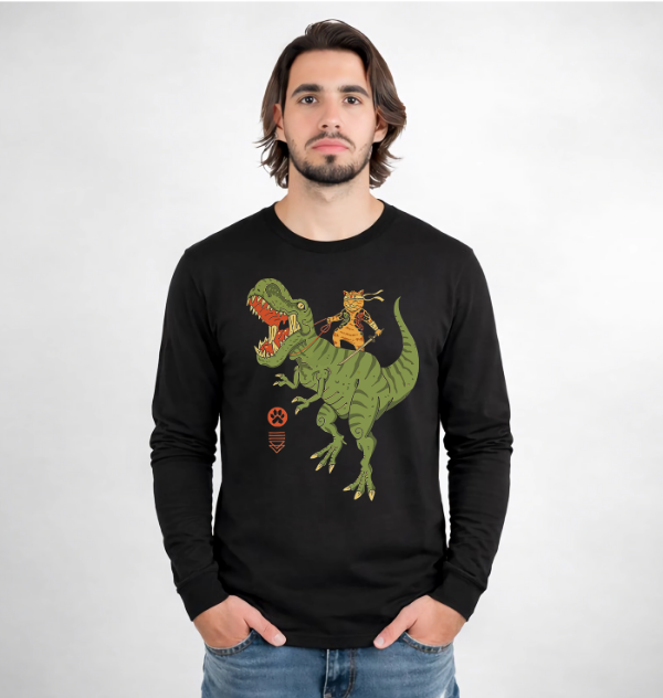 Producto - Remera manga larga Gatito con Dino