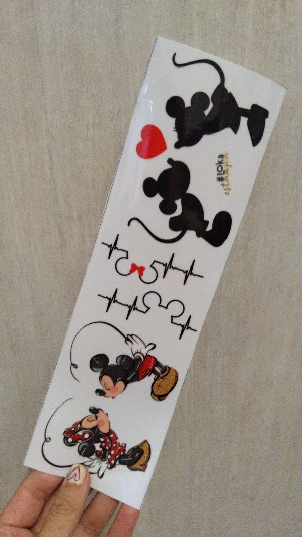 Producto - UV Tiras 8x28cm Love #60
