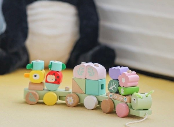 Producto - Tren Encastre bichos