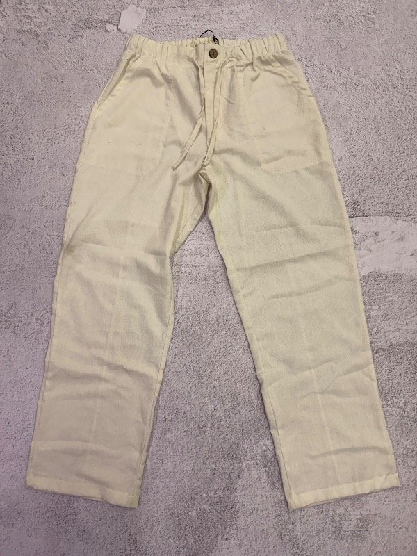 Producto - Pantalón de Lino Blanco