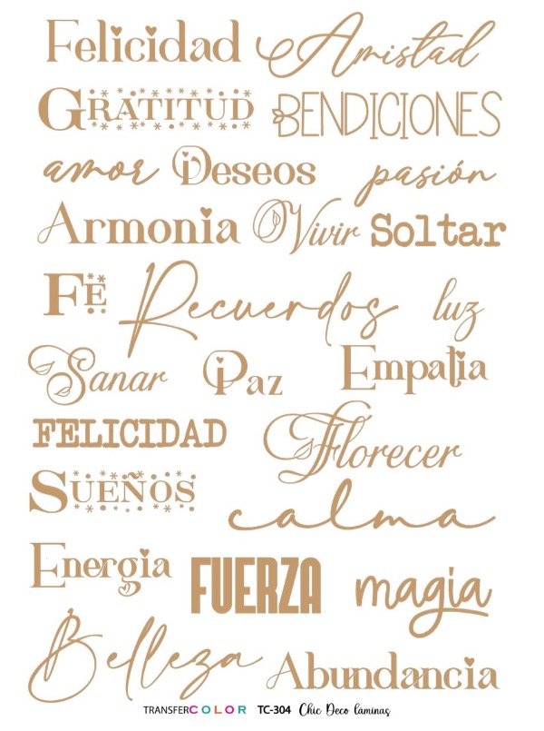 Producto - TransferCOLOR A4 TC 304 Sepia