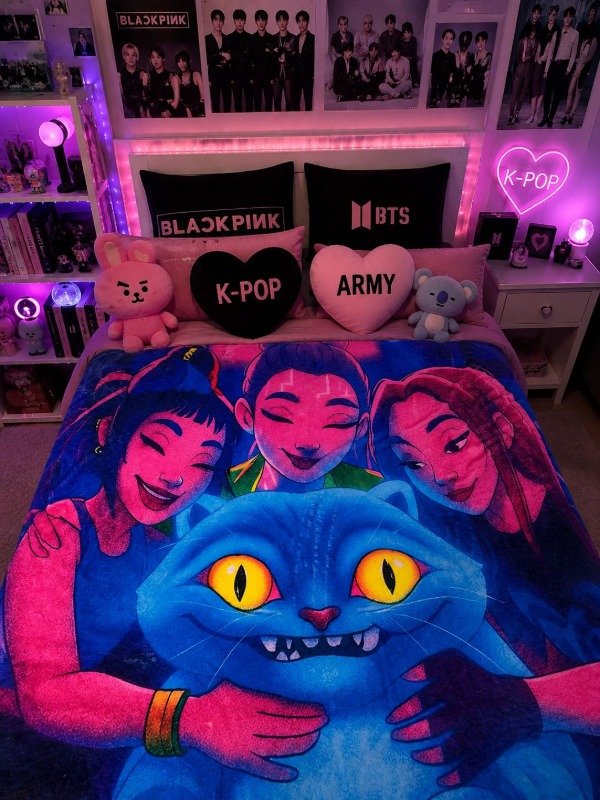 Producto - Manta de Las Guerreras K-pop