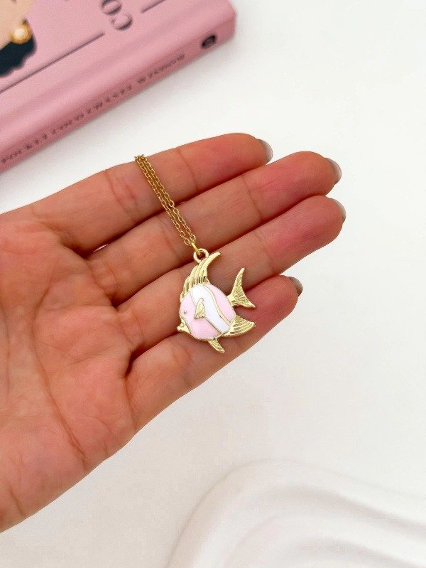 Producto - Collar Filipa Rosa