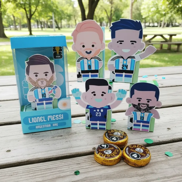 Producto - MEGA KIT Cajas Jugadores Argentina Mundial 2026 (txt Editables)