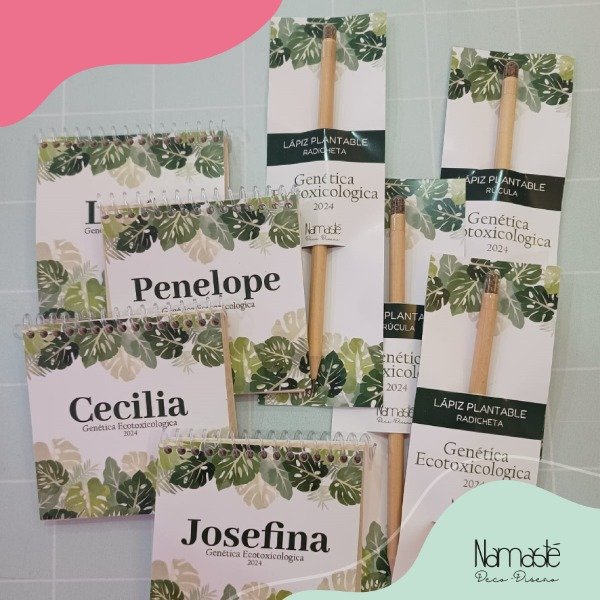 Producto - 30 Anotadores con Lápiz plantable