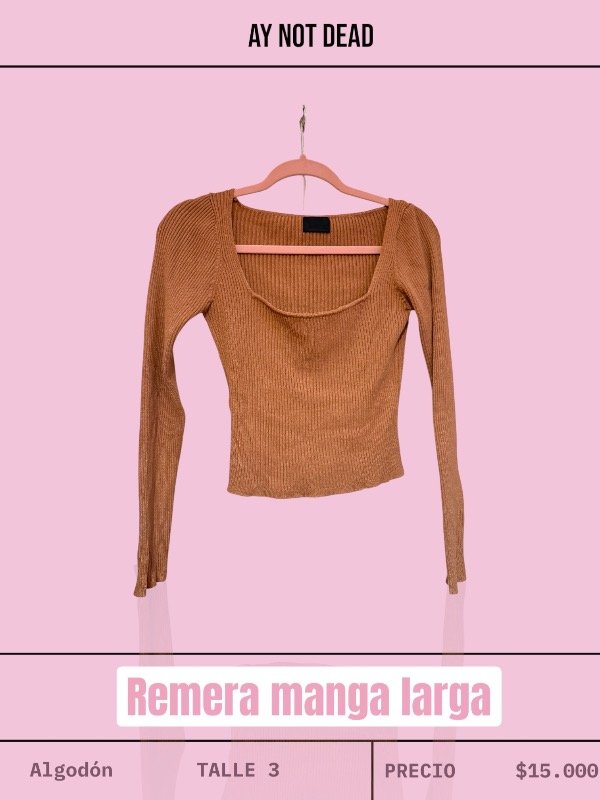 Producto - Remera manga larga invierno
