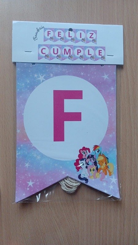 Producto - Banderín Personaje "FC" My Litle Ponny