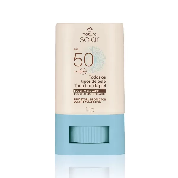 Producto - Natura protector solar 50 fps en barra 15g.