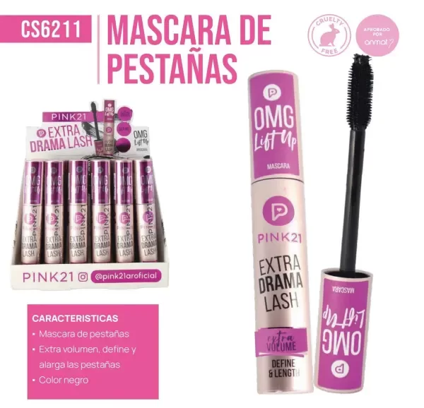 Producto - Máscara de pestañas Extra Drama Lash