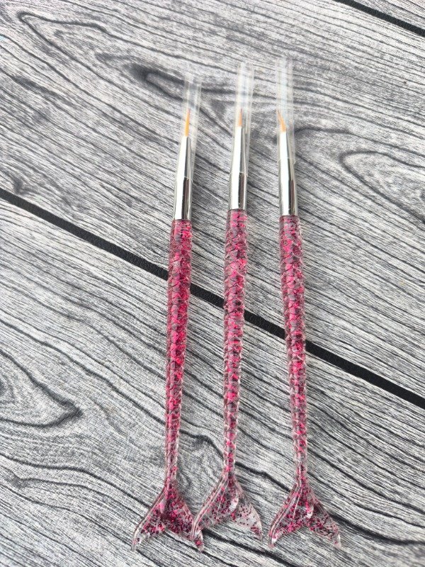 Producto - Set 3 pinceles liner mango brillos