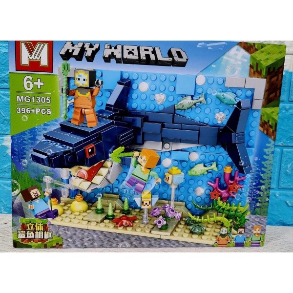 Producto - Lego minecraft tiburón grande