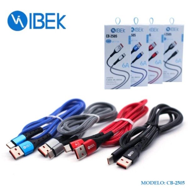 Producto - CABLE USB TYPE C 6A 1M ENGOMADO (MX)