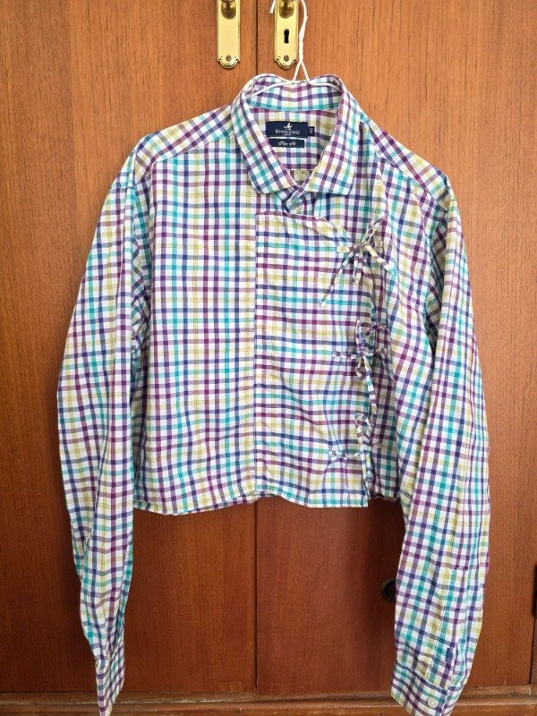 Camisa Rework a cuadros