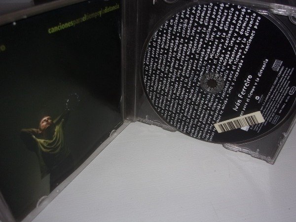 Producto - CD IVAN FERREIRO CANCIONES PARA EL TIEMPO Y LA DISTANCIA ARG 34C - 3