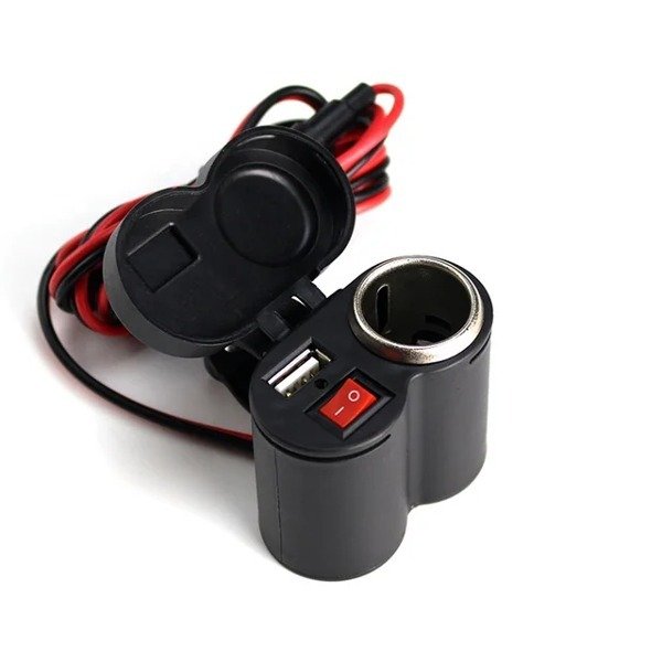 Producto - AP1019 CARGADOR PARA CELULAR EN MOTO CON ENTRADA USB
