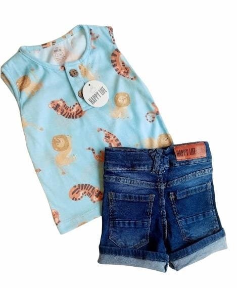 CHOMBA MUSCULOSA MINI FELIPE (T. 18/24 MESES) - Loretta-baby