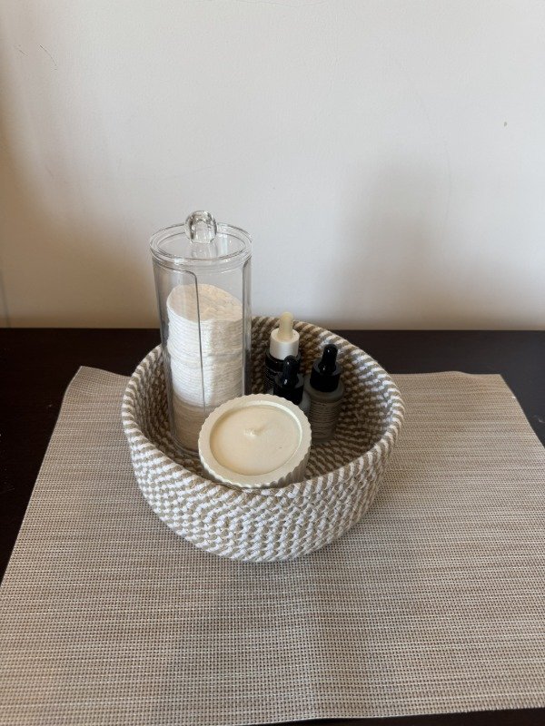 Producto - Organizador pads de algodón Verona