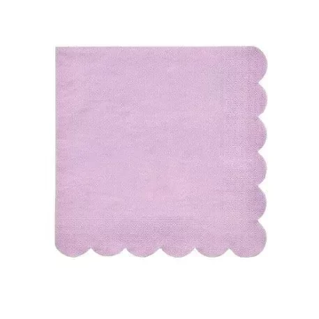 Producto - SERVILLETA SCALLOP LILA X 20