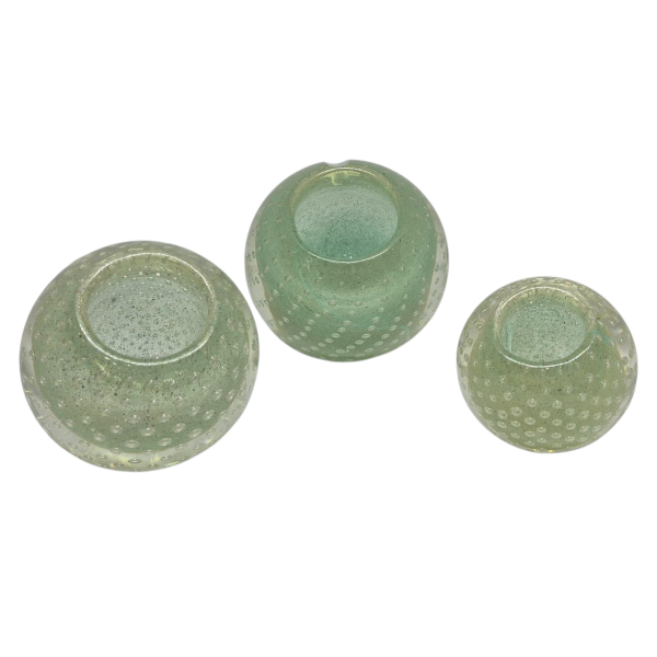 Producto - Juego de 3 ceniceros de cristal de murano