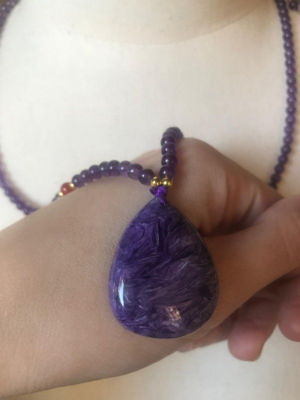 Producto - COLGANTE DE CHAROÍTA EXTRA PREMIUM