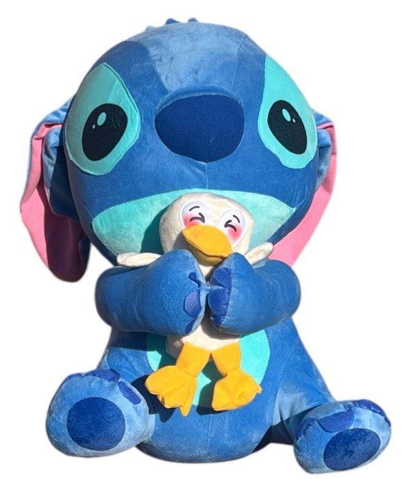 Producto - PELUCHE CON MANTA - STICH y ÁNGELA 40cm