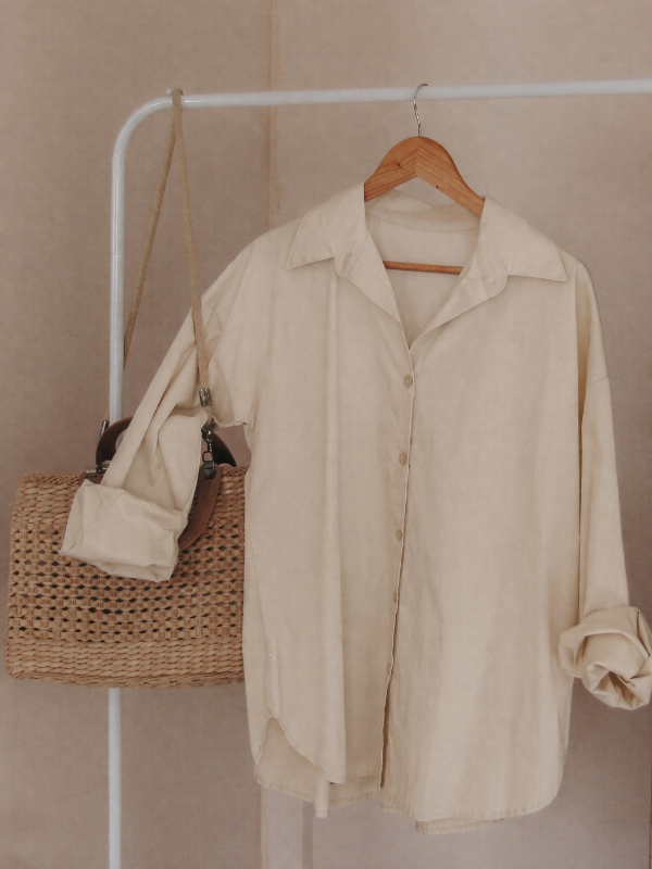 Producto - Camisa Burdeos beige