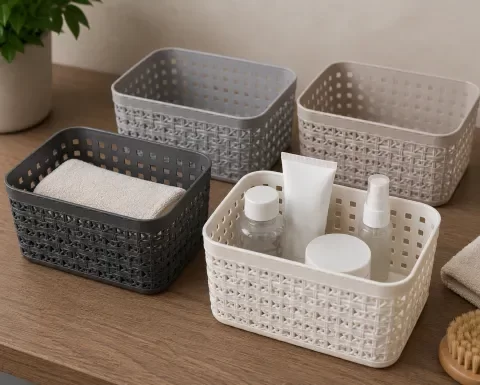 Producto - Organizador Plástico Cuadrados 17x12x8cm 7586
