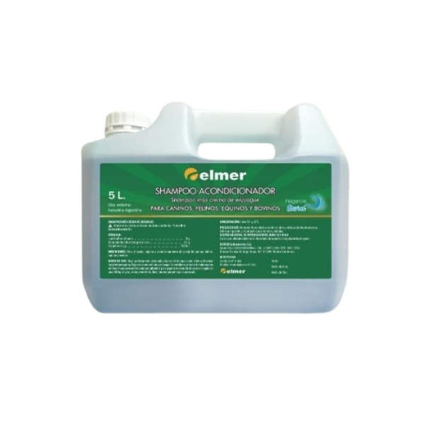 Producto - Elmer Shampoo Doble Pulguicida x 5 Lts