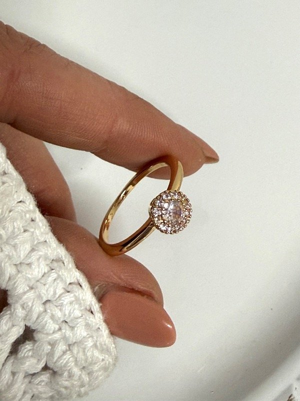 Producto - ND99 Anillo con piedra cristal