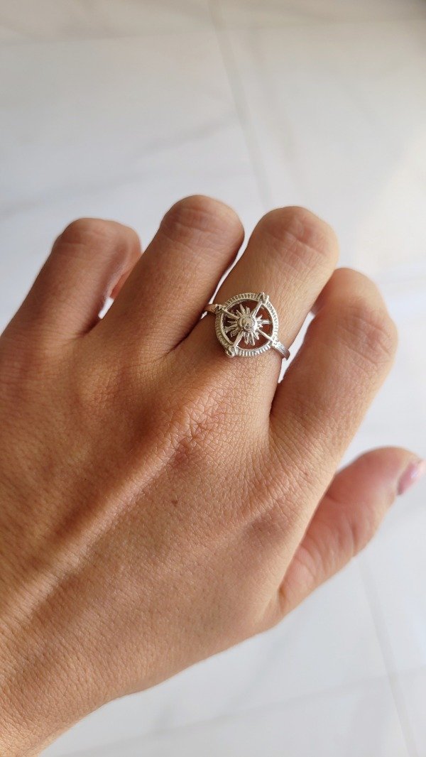 Producto - Anillo puntos cardinales (18mm)