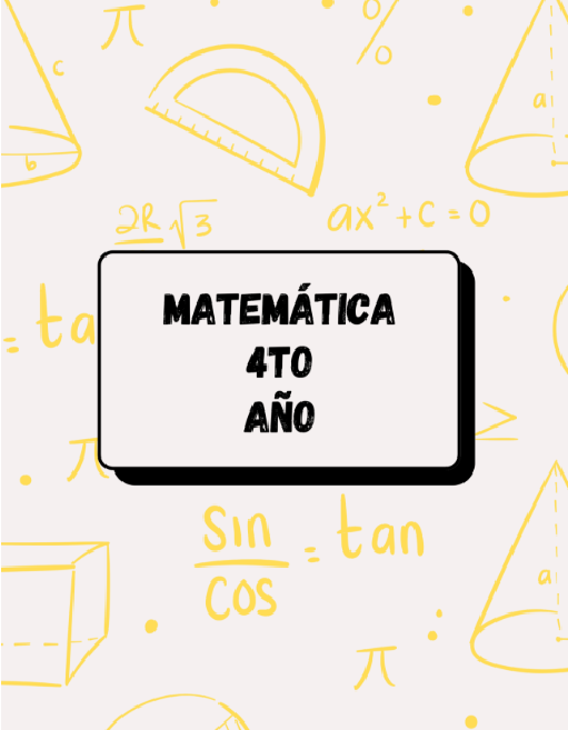 Producto - CUADERNILLO DE TEORÍA Y ACTIVIDADES 4TO